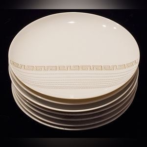 Set of 7 Sango Fine China 'Apollo' Bread and Butter Plates
